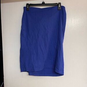 Chic Women's Royal Blue Pencil Skirt